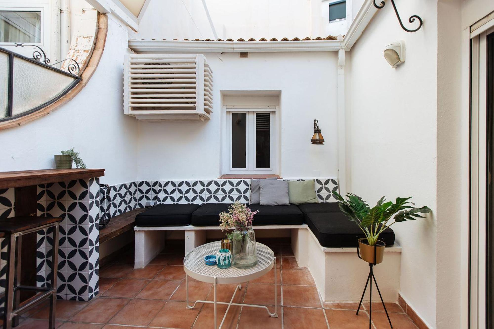 Casa Met Prive Patio Lägenhet Málaga